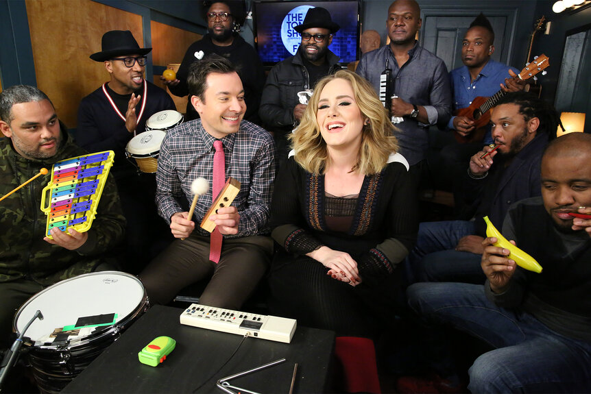 Adele on The Tonight Show Starring Jimmy Fallon Episode 374