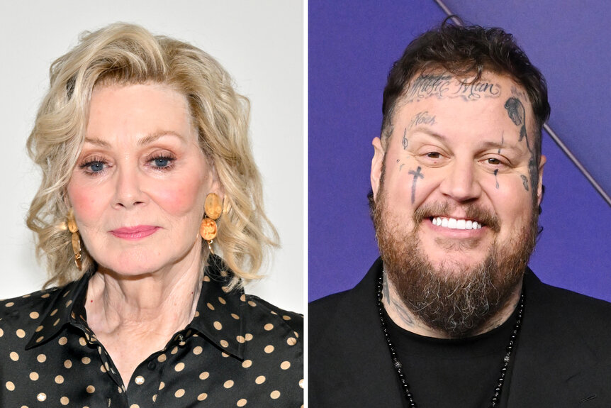 A plit of Jean Smart and Jelly Roll