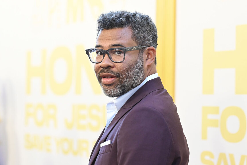 Jordan Peele at the Los Angeles premiere of "Honk For Jesus. Save Your Soul."