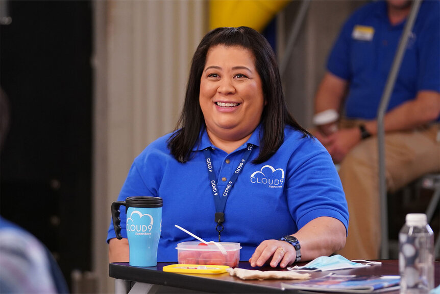 Kaliko Kauahi as Sandra in Superstore.