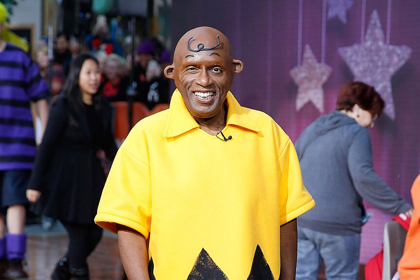 Al Roker dressed as Charlie Brown for NBC's "Today": Spooktacular Costume Party