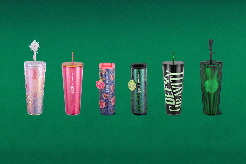 Six Wicked themed Tumblers