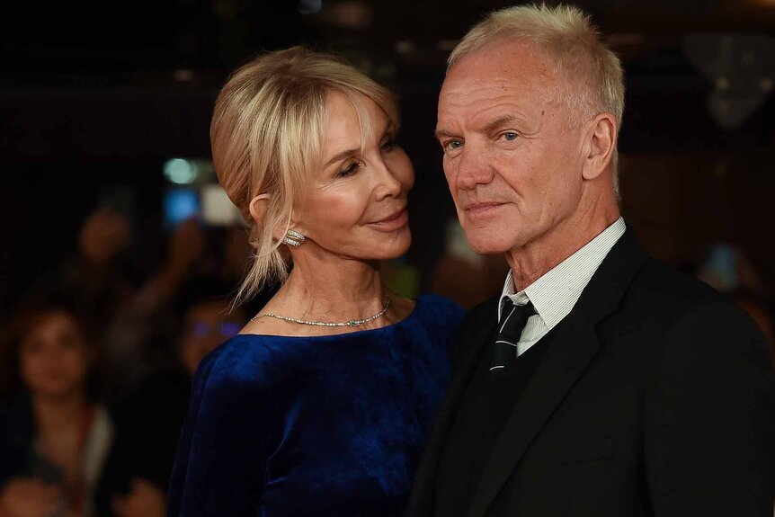 Trudie Styler gazes lovingly at Sting.