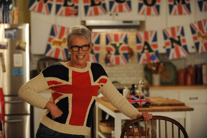 Joan Day (Jamie Lee Curtis) appears in an episode of New Girl.