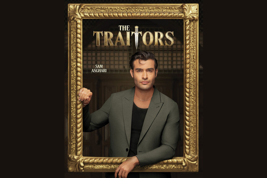 Sam Asghari in Season 3 of The Traitors.