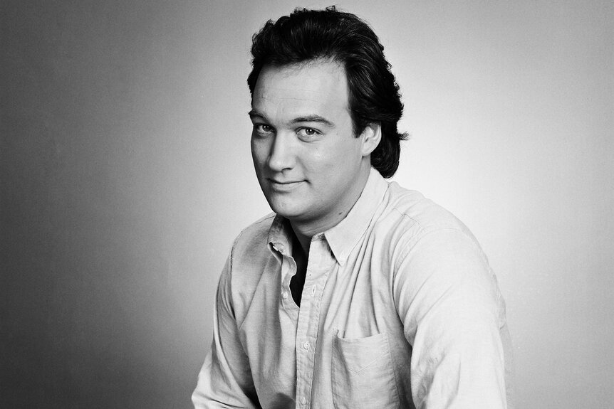 Jim Belushi poses for Season 10 of Saturday Night Live