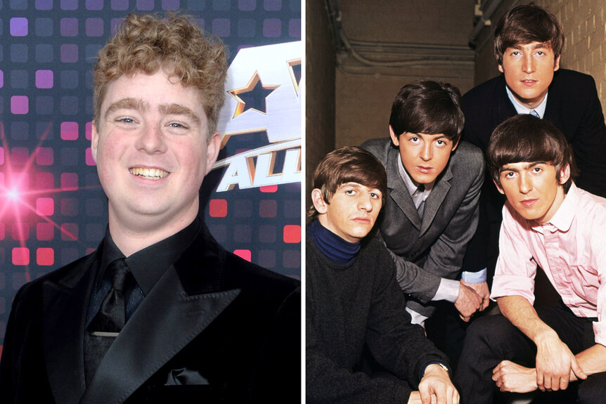 A split of Tom Ball and The Beatles