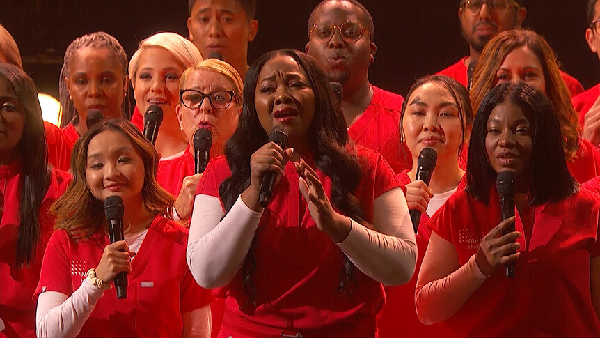 Northwell Health Nurse Choir Sings a MOVING Cover of "Stand By You" - America's Got Talent 2021