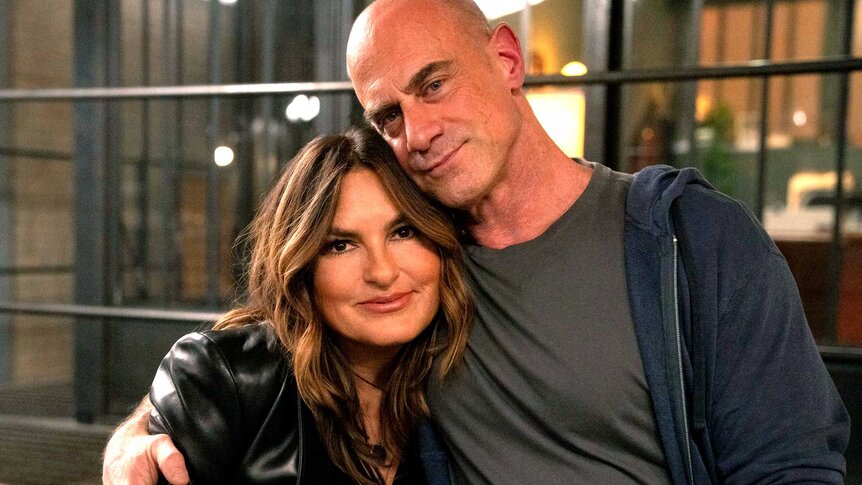 Detective Olivia Benson (Mariska Hargitay) and Detective Elliot Stabler (Christopher Meloni) appear in Season 2 Episode 15 of Law & Order: Organized Crime